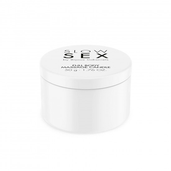 Массажная свеча Bijoux Indiscrets SLOW SEX Massage Candle (50 г)