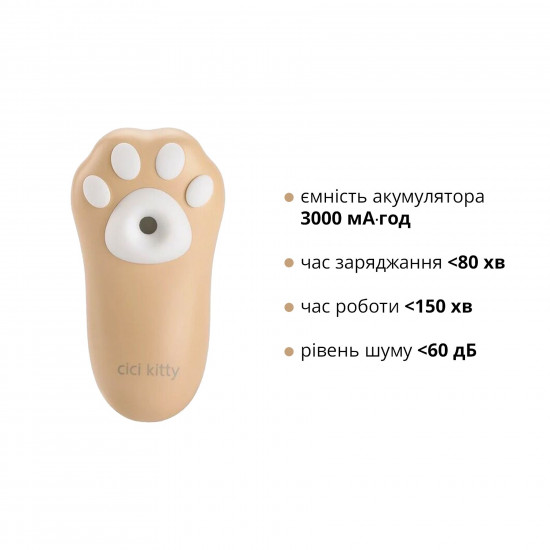 Вакуумный клиторальный стимулятор Otouch Cici Kitty