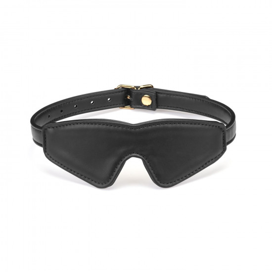 Маска на глаза Liebe Seele Black Organosilicon Blindfold, экокожа
