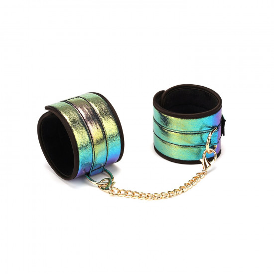 БДСМ-набор Liebe Seele Vivid Rainbow 8 Pieces Set, 8 аксессуаров, экокожа на бархатной основе