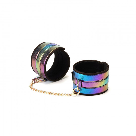 БДСМ-набор Liebe Seele Vivid Rainbow 8 Pieces Set, 8 аксессуаров, экокожа на бархатной основе