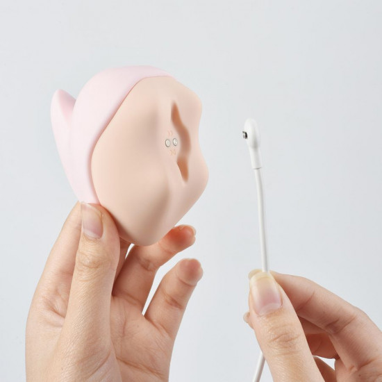 Вакуумный клиторальный смарт-стимулятор Magic Motion Unicorn Pink с вибрацией