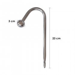 Бондажний набір із металевим анальним гаком №2 Art of Sex Blanca Bondage set with anal hook №2