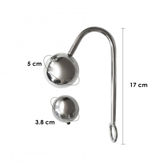 Бондажный набор с металлическим анальным крюком №4 Art of Sex Blanca Bondage set with anal hook №4