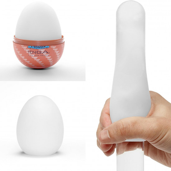 Набор мастурбаторов-яиц Tenga Egg Hard Boilded II Pack (6 яиц), плотный TPE, выпуклая текстура