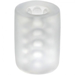 Мастурбатор Doc Johnson GoodHead Glow Helping Head, наскрізний, світиться в темряві