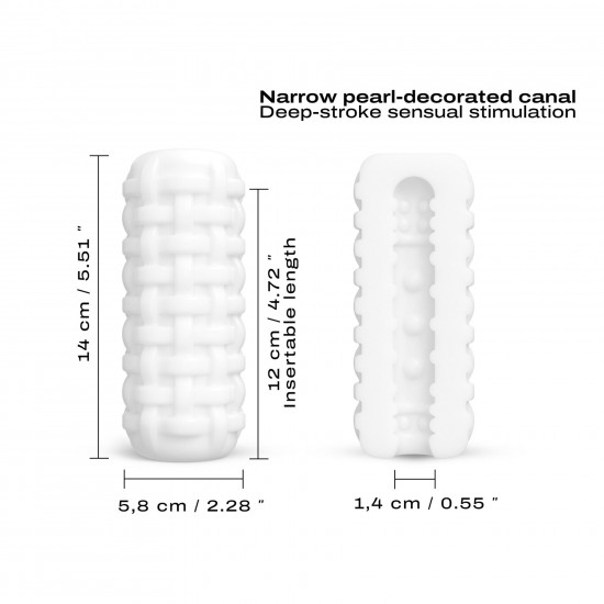 Мастурбатор Dorcel Cup Tight, ультрамягкий, ребристый внутренний канал