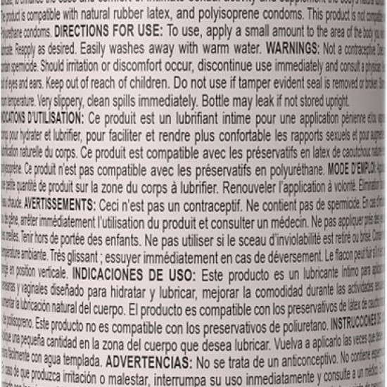 Лубрикант на водной основе Wet Oral Play Strawberry (118 мл), съедобный, без сахара