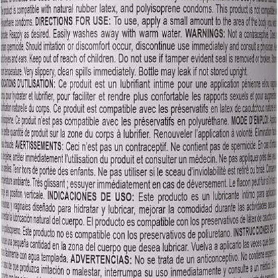 Лубрикант на водной основе Wet Oral Play Black Cherry (118 мл), съедобный, без сахара