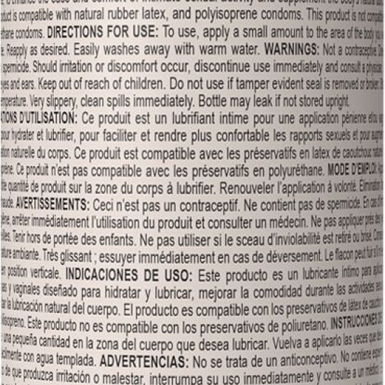 Лубрикант на водной основе Wet Oral Play Watermelon (118 мл), съедобный, без сахара