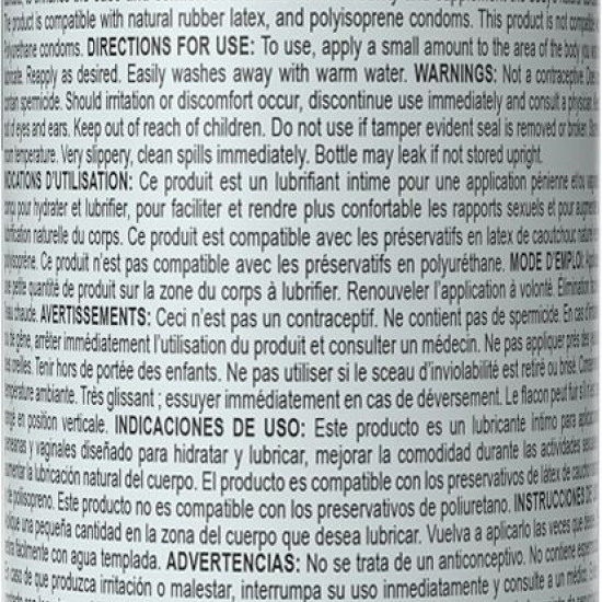 Лубрикант на водной основе Wet Oral Play Whipped Cream (118 мл), съедобный, без сахара