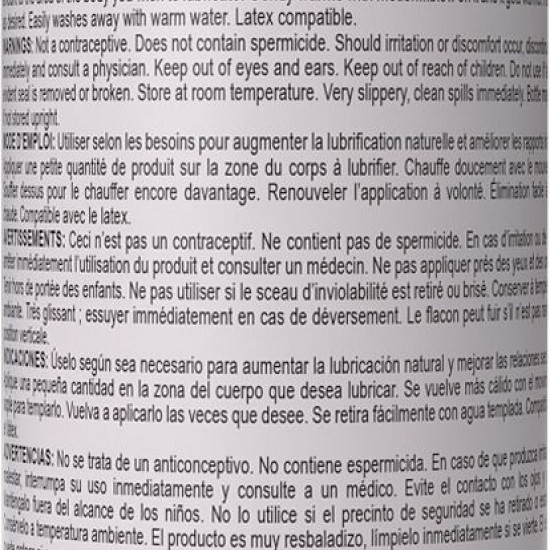 Согревающий лубрикант на водной основе Wet Warming Black Cherry 4 in 1, без сахара (118 мл)