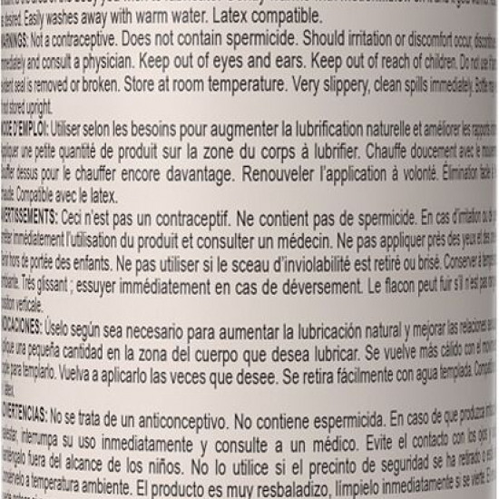 Согревающий лубрикант на водной основе Wet Warming Watermelon 4 in 1, без сахара (118 мл)