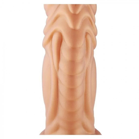 Силиконовый дилдо Hismith Slightly Curved Silicone Dildo Monster Series