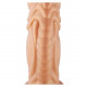 Силиконовый дилдо Hismith Slightly Curved Silicone Dildo Monster Series