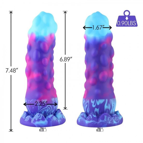 Силиконовый дилдо Hismith 7.48" Silicone Dildo HSA138 Monster Series