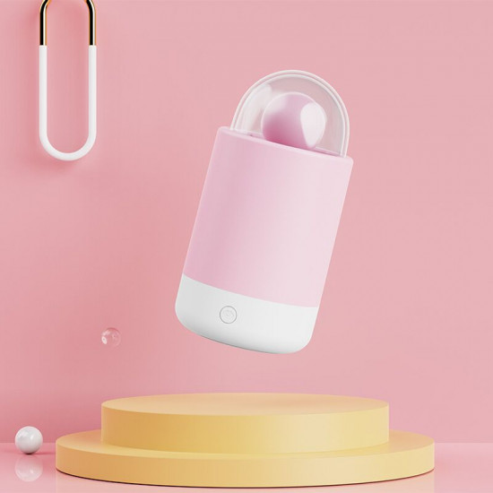 Вибратор-конфетка на палочке KISSTOY Pink Pop, зарядный кейс-ночник, 10 режимов вибрации