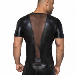 Футболка з мокрим ефектом Noir Handmade H056 Men's T-shirt made of powerwetlook, L