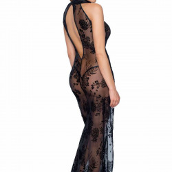 Довга сітчаста сукня Noir Handmade F239 Long tulle dress, 3XL