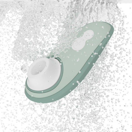 Вакуумный клиторальный стимулятор Womanizer Liberty 2 Sage, 8 режимов, магнитная крышечка