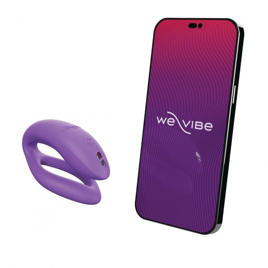 Смарт-вибратор для пар We-Vibe Sync O Light Purple, пульт ДУ