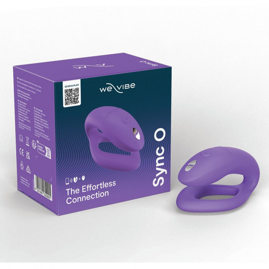 Смарт-вибратор для пар We-Vibe Sync O Light Purple, пульт ДУ