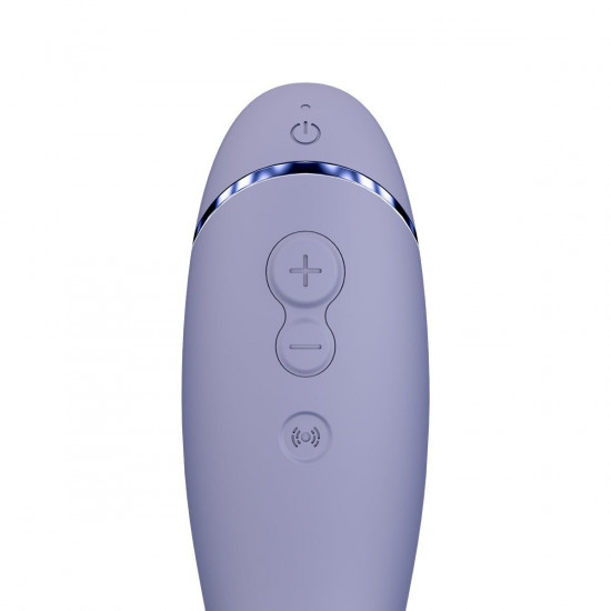 Вакуумный стимулятор для точки G и клитора с вибрацией Womanizer OG Lilac, 12 уровней, 3 режима