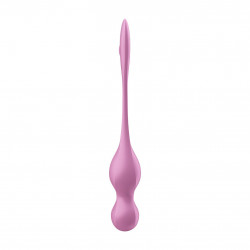 Вагінальні смарт-кульки з вібрацією Satisfyer Love Birds 1 Connect App Pink, 78 г