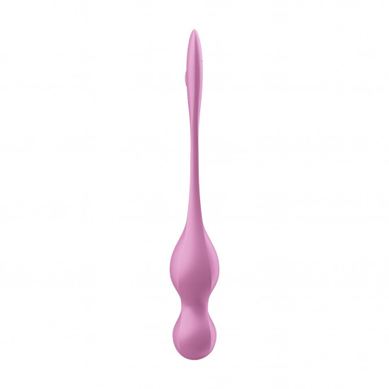 Вагинальные смарт-шарики с вибрацией Satisfyer Love Birds 1 Connect App Pink, 78 г