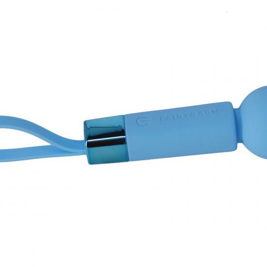 Мини-вибромассажер FairyGasm Pearlstasy blue