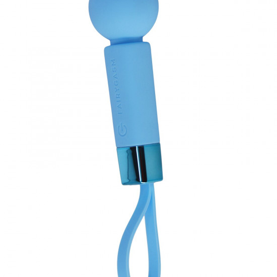 Мини-вибромассажер FairyGasm Pearlstasy blue