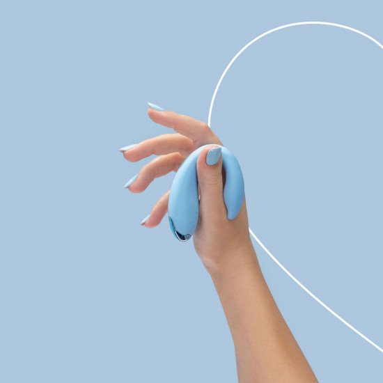 Вибратор для пар FairyGasm PleasureBerry blue, зарядный кейс, пульт ДУ