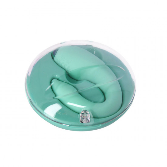 Вибратор для пар FairyGasm PleasureBerry green, зарядный кейс, пульт ДУ