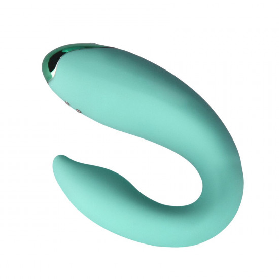 Вибратор для пар FairyGasm PleasureBerry green, зарядный кейс, пульт ДУ