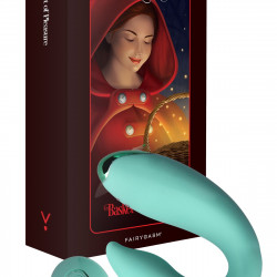 Вібратор для пар FairyGasm PleasureBerry green, зарядний кейс, пульт ДК