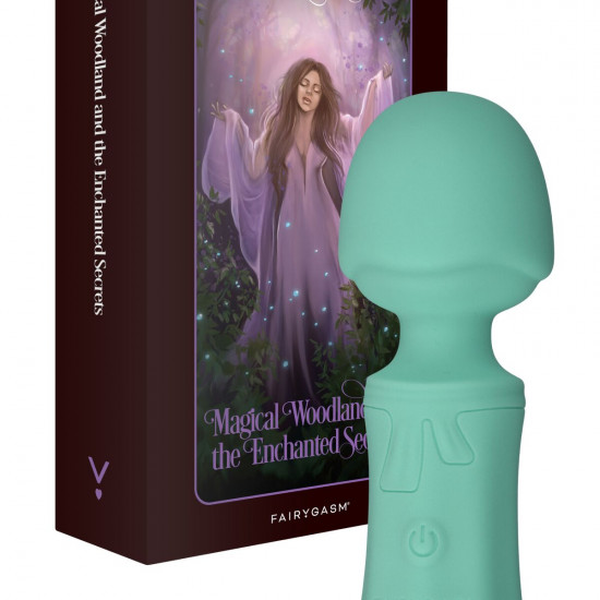 Мини-вибромассажер FairyGasm SecretFuntasy green