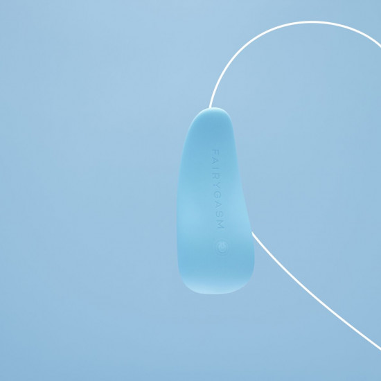 Вибратор-язычок FairyGasm ThrillLeaf blue