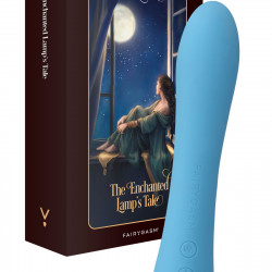 Вібратор з підігрівом FairyGasm WowGenie blue, підігрів до 42 °C