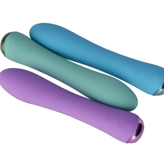 Вибратор с подогревом FairyGasm WowGenie blue, подогрев до 42 °C