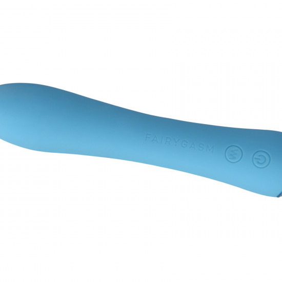 Вибратор с подогревом FairyGasm WowGenie blue, подогрев до 42 °C