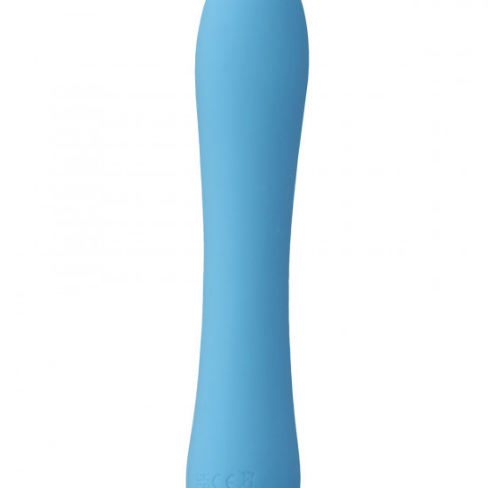 Вибратор с подогревом FairyGasm WowGenie blue, подогрев до 42 °C