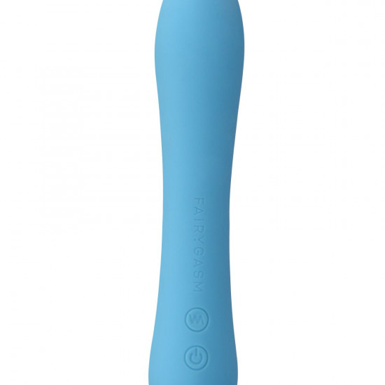 Вибратор с подогревом FairyGasm WowGenie blue, подогрев до 42 °C