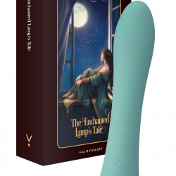 Вібратор з підігрівом FairyGasm WowGenie green, підігрів до 42 °C