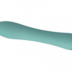 Вібратор з підігрівом FairyGasm WowGenie green, підігрів до 42 °C