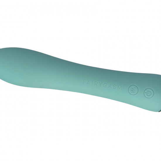 Вибратор с подогревом FairyGasm WowGenie green, подогрев до 42 °C