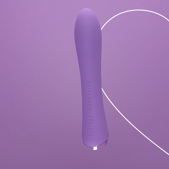 Вибратор с подогревом FairyGasm WowGenie violet, подогрев до 42 °C