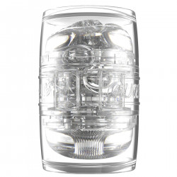 Двосторонній мастурбатор Fleshlight Quickshot Autumn Falls, компактний, зі зліпка вульви та ануса порнозірки