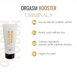 Збуджувальний гель для клітора Driminals Golden Touch Orgasm Booster, 30 мл, розігрів та поколювання