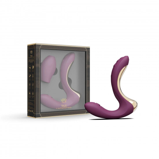 Вибратор-пульсатор с вакуумной насадкой Zalo – Talis G-Spot PulseWave Vibrator Velvet Purple