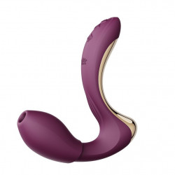 Вібратор-пульсатор з вакуумною насадкою Zalo – Talis G-Spot PulseWave Vibrator Velvet Purple